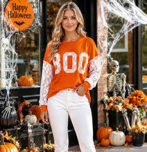 Load image into Gallery viewer, BOO Lace Long Sleeve Top
